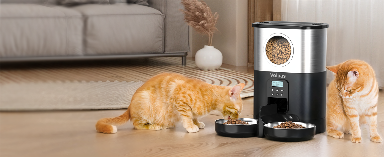 VOLUAS Automatic Cat Feeders