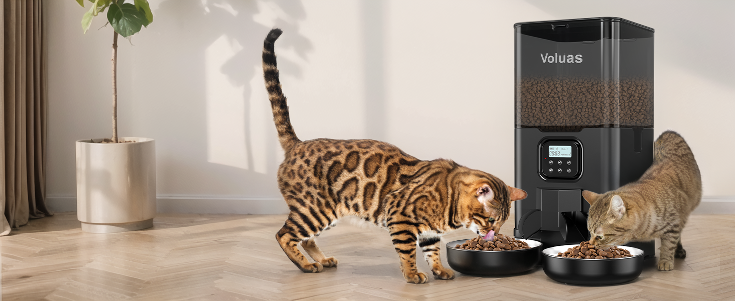 VOLUAS Automatic Cat Feeders